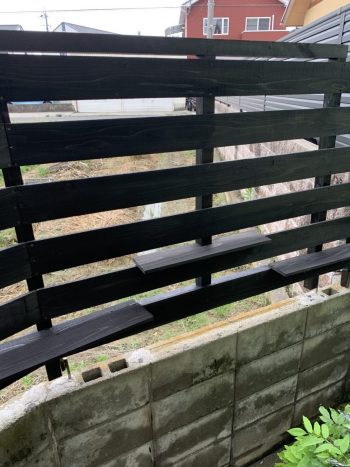 【DIY】貝塚市でフェンスの施工依頼がありました。